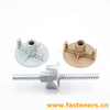 Formwork Galvanized Casting Iron Wing Nut Tie Rod Nut