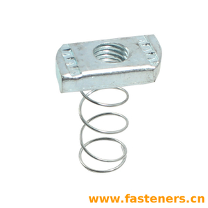 Nuts with Springs-Channel Nuts-Spring nut