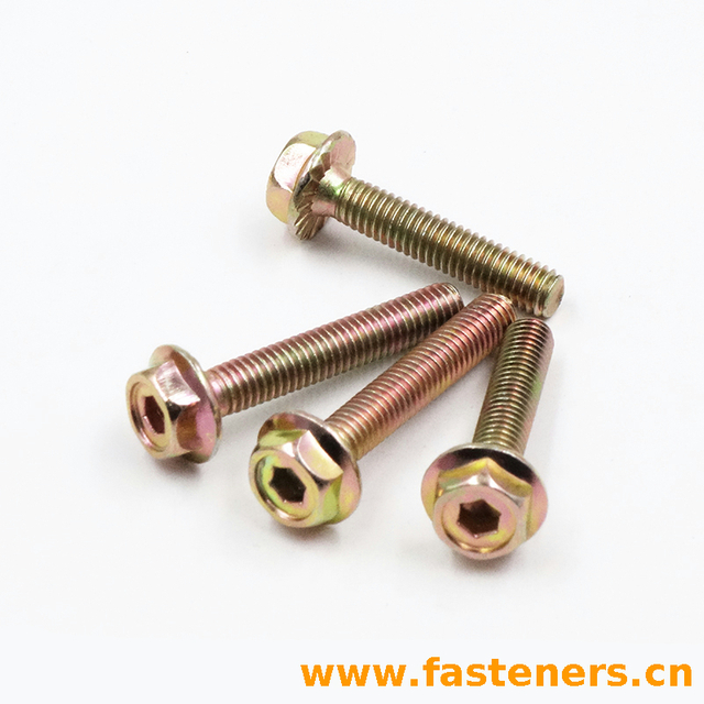 Hexagon Socket Find Indented Hex Flange Head Bolts