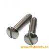 NF E 25-124 Slotted Raised Countersunk Head Screws