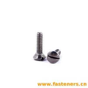IFI 513 Metric Slotted Oval Countersunk Head Machine Screws