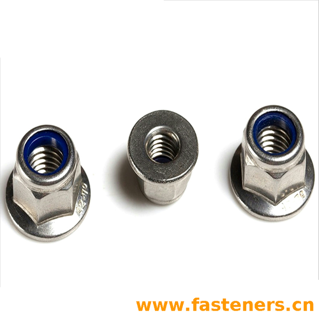 GB/T6183.1 Prevailing Torque Type Hexagon Nuts with Flange(with Non -metallic Insert)