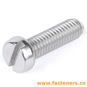 DIN 7500 (BE) Slotted Pan Head Thread rolling screws - Form BE