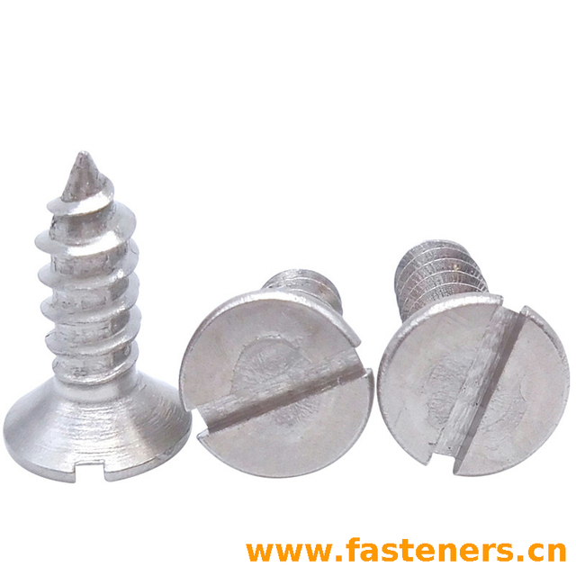 ASME B18.6.5M (R2010) Metric Slotted Countersunk Head Tapping Screws [Table 8]