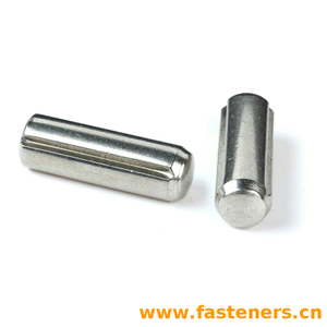 DIN1473 Grooved Pins, Full Length Parallel Grooved With Chamfer