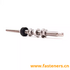 Stainless Steel SS304 A2 Hanger Bolt Screw/ Double End Screw with Wood Thread/Hanger Screws/Dowel Screws for Solar Energy Bracket System 