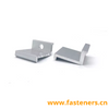 Solar Mounting Structure Anodized Aluminum End Clamp with Socket Bolt And Nut 