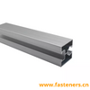 Solar 6000 Series Anodized Customized Aluminum Extrusion Profile 