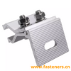 Pitched Trapezoidal Klip Lok Aluminum Clamp For Metal Structure Solar Panel Roof Mounting Bracket