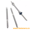 304 316 Stainless Steel Screw Dowel Double Head Hanger Bolts in Solar Mounting 