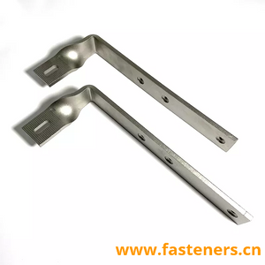 Stainless Steel SS304 L Shape Twisted Hook Bracket for Solar 