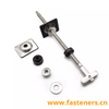 Solar Stainless Steel Self Locking T Bolt for Purlin Metal Roof Mounting System 