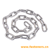 Stainless Steel Chain Bright Polished JIS Japanese Standard Straight Welded Short Link Chain
