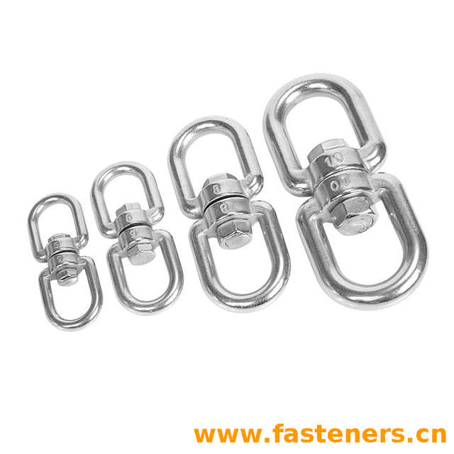 European type stainless steel eye and eye swivel