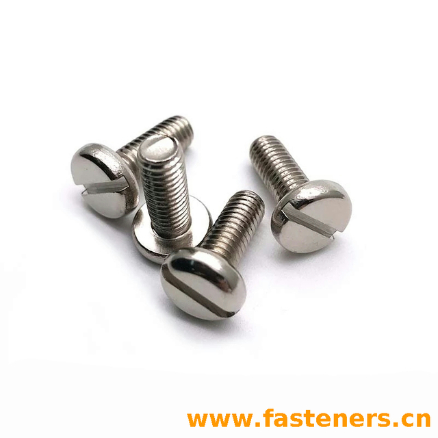 DIN 85 Slotted Pan Head Screws