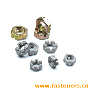 GOST5933 Hexagon Thin Slotted And Castle Nuts, Accuracy Class A