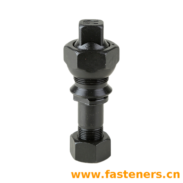 Grade10.9 FUSO REAR M22*1.5-M20*1.5*91 Bolt And Nut Wheel Hub Bolt