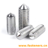CNS4477 Slotted Set Screws With Cone Point