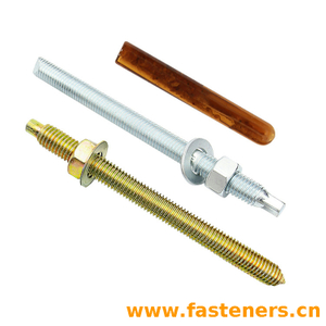 Carbon Steel Chemical Anchor Bolt Through Bolt Chemical Anchor Bolt DIN Standard