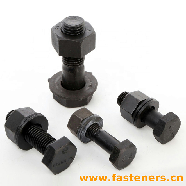 NF E25-801-3 High Strength Bolts With Large Hexagon Head For Steel Structure