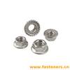 NF E25-406 (-1) Hexagon Nuts With Flange - Fine Pitch Thread