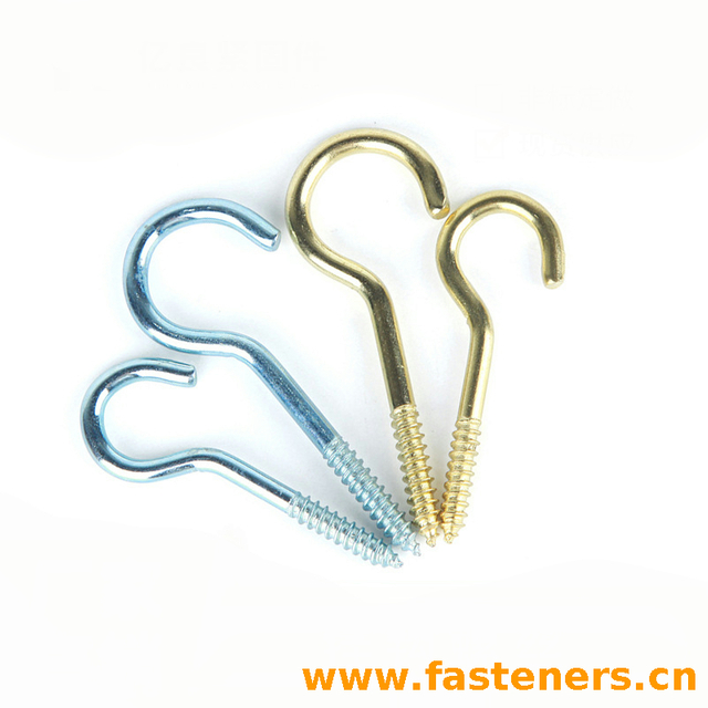 NF E25-610 Wood screws Screw Hooks Eyes Wood Screws Eye Screw Galvanized Iron Tapping Screw