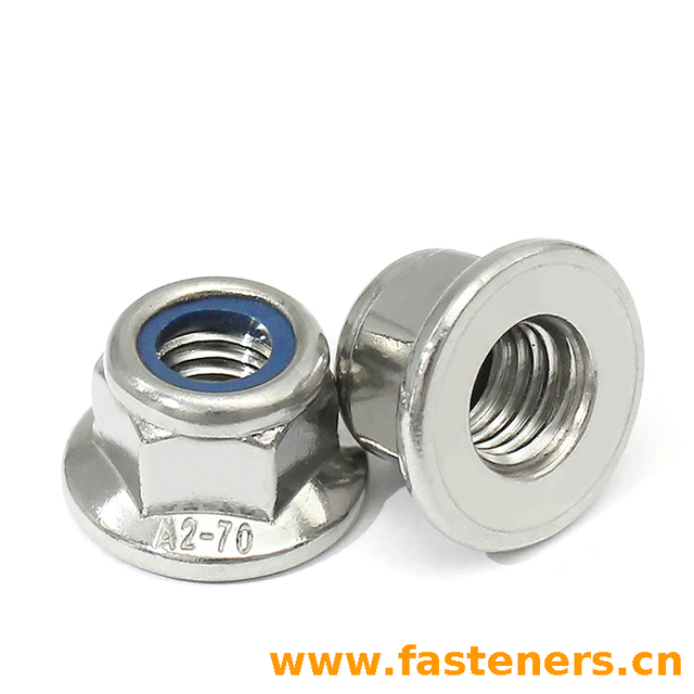 NF E 25-506 (R2004) Prevailing Torque Type Hexagon Flange Nuts (With Non-Metallic Insert), Fine Pitch Thread