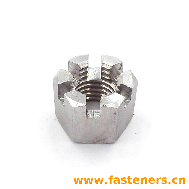 GB6181 Hexagon Thin Slotted Nuts