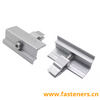 Aluminum Solar End Clamp for Roof Solar Panel Mounting System 