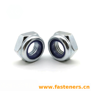 UNI 7474 Prevailing Torque-Type Hexagon Lock Nuts With Polyamide Ring-ISO Metric Coarse And Fine Thread