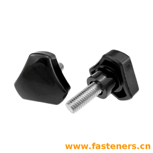Triangular Head, Star Shaped Plastic Head Bolt,plastic Head Handle Screw