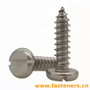 ASME B 18.6.4 Slotted Pan Head Tapping Screws