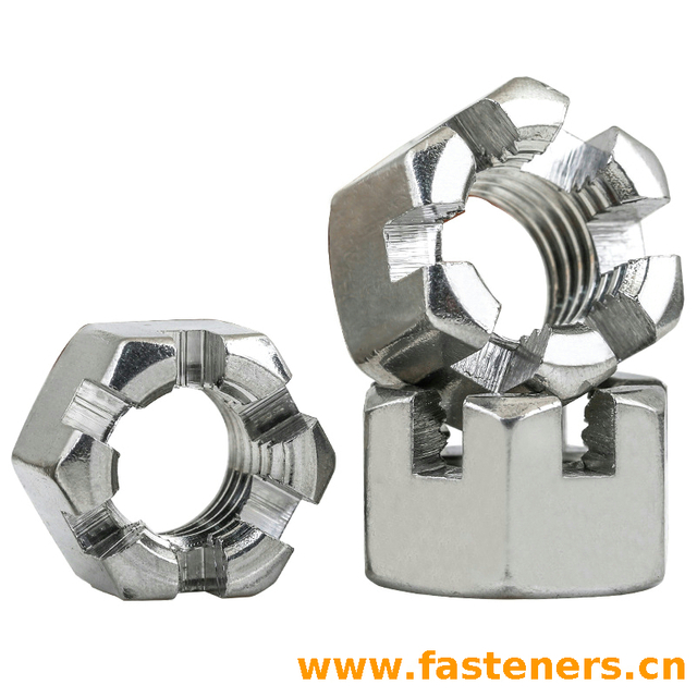 CNS4469 Slotted Hexagon Nuts
