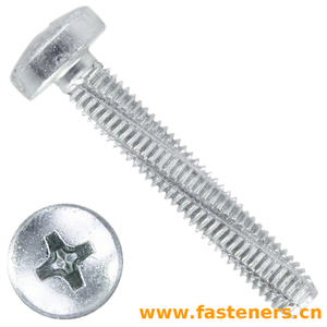 DIN7516 (AE) Cross Recessed Pan Head Thread Cutting Screws - Form AE