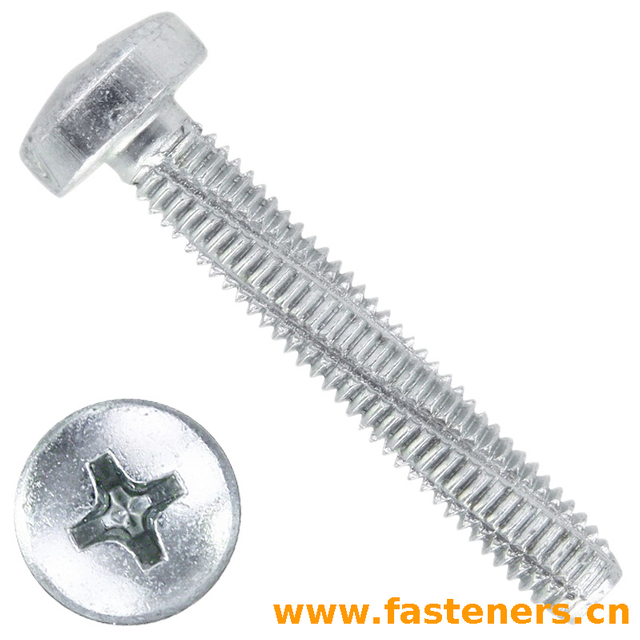 DIN7516 (AE) Cross Recessed Pan Head Thread Cutting Screws - Form AE