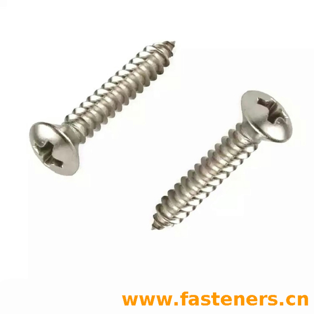 AS/NZS 4408 ISO Metric Cross Recessed Raised Countersunk Head Tapping Screws