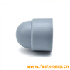 Nylon Insert Lock Nut With Dome Cap,Plastic Cover For Screw Bolt Plastic Nuts Cover