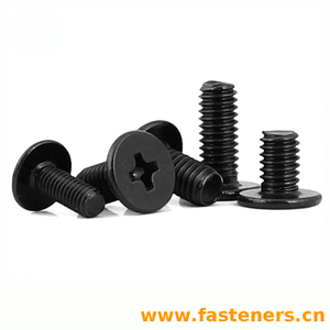 Thin Head Screw,Flat Head Cross Phillips Machine Screw