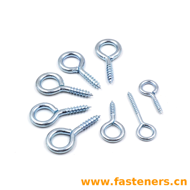 NF E25-609 Eyes Wood Screws Eye Screw Galvanized Iron Tapping Screw