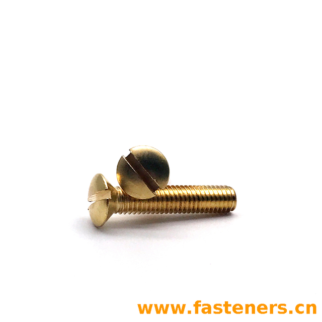 GB/T 69 Countersunk Slotted Raised Head Screws (Common Head Style)