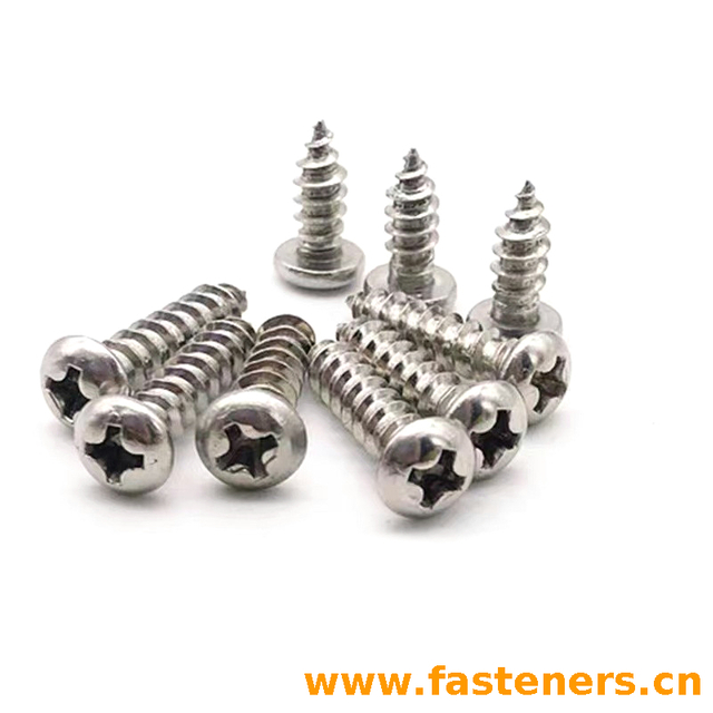 DIN 7996 Cross recessed pan head wood screws