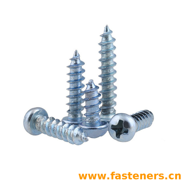 ANSI/ASME B 18.6.1 Cross recessed round head wood screws