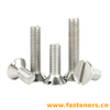 JIS B1179 Slotted Flat Head Bolts, Fine Finished