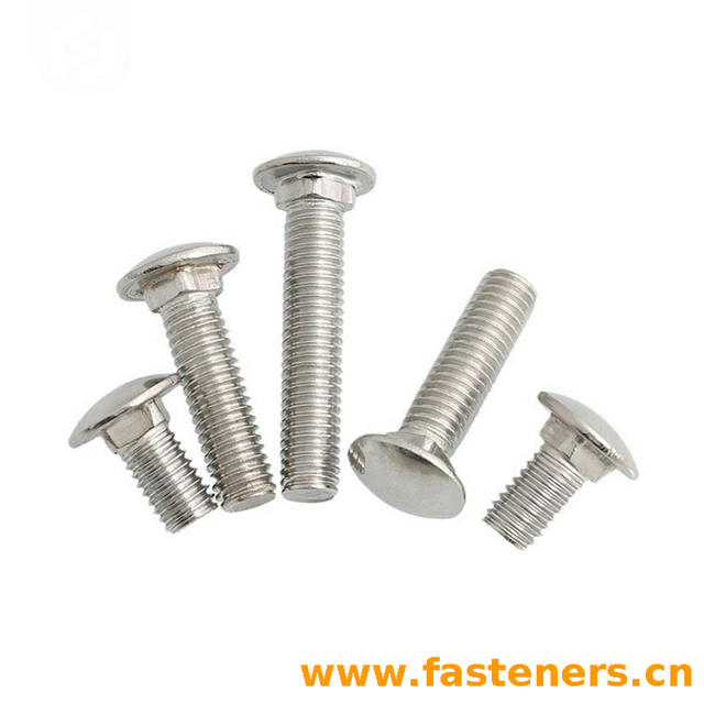 ANSI/ASME B18.5.2.2M Metric Round Head Square Neck Bolts