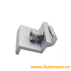 Solar Mounting Structure Anodized Aluminum End Clamp with Socket Bolt And Nut 