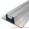 Photovoltaic AL6063 Solar Panel T Slot Aluminum Rail Profile