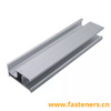 Solar Panel Brackets Aluminium Extrusion 6063 T5 Solar Panel Frames Aluminum Rail 
