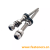 Customized Stainless Steel 304 410 Double Threaded Hanger Bolt with Lock Nut 
