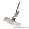 Stainless Steel SS304 430 Sand Blasted Customized Fixed Solar Bracket Roof Hook