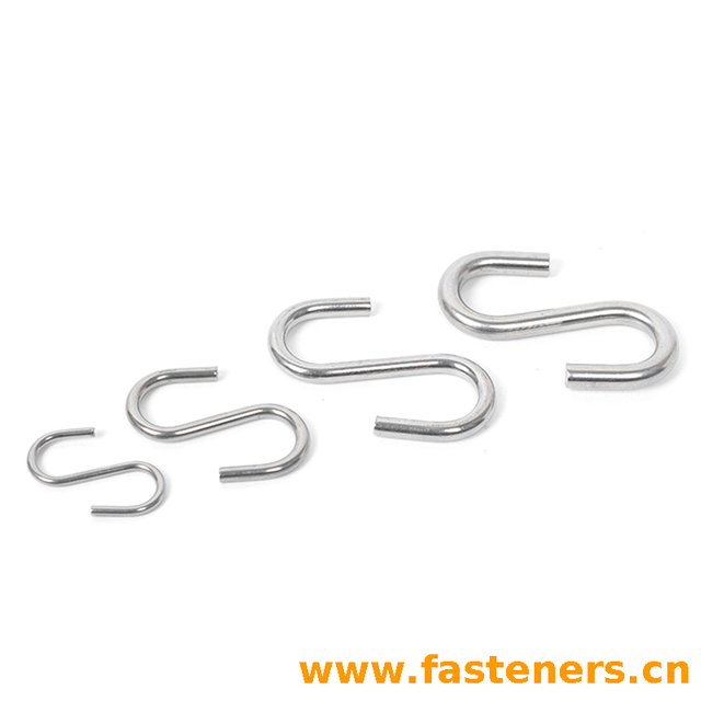 Stainless Steel S Shaped Hooks Hanging Hooks